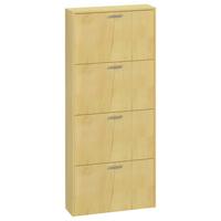 Schuhschrank Sulos Honigeiche Dekor - Honigeiche, Design, Holzwerkstoff (59/144/17cm) - MID.YOU