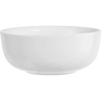 Müslischale Keramik Weiß Felicia D: ca. 14 cm - Weiß, KONVENTIONELL, Keramik (14cm) - Luca Bessoni