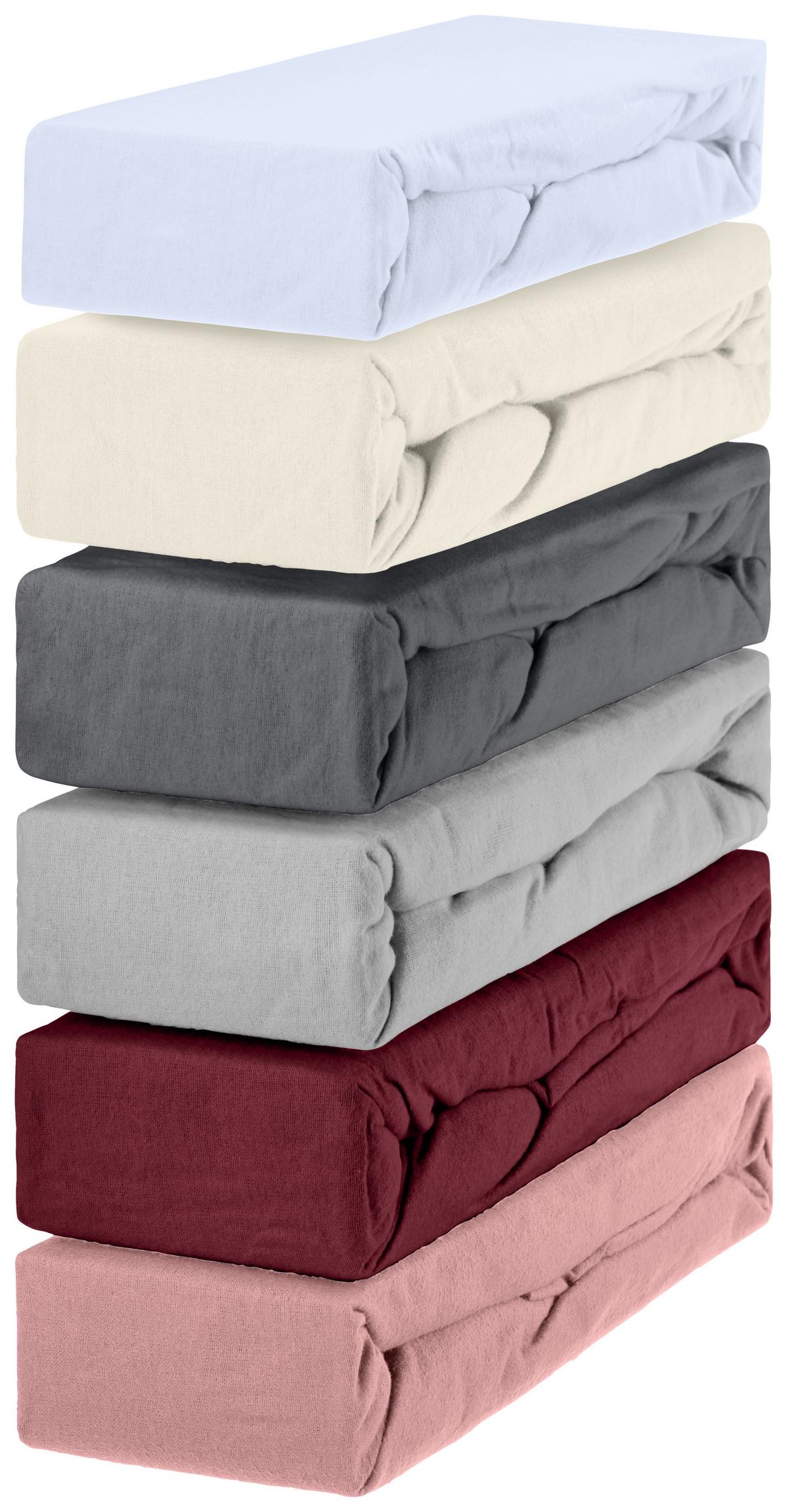 Gumis Lepedő Kb. 180/200cm - fehér, Konventionell, textil (180/200cm) - Ondega