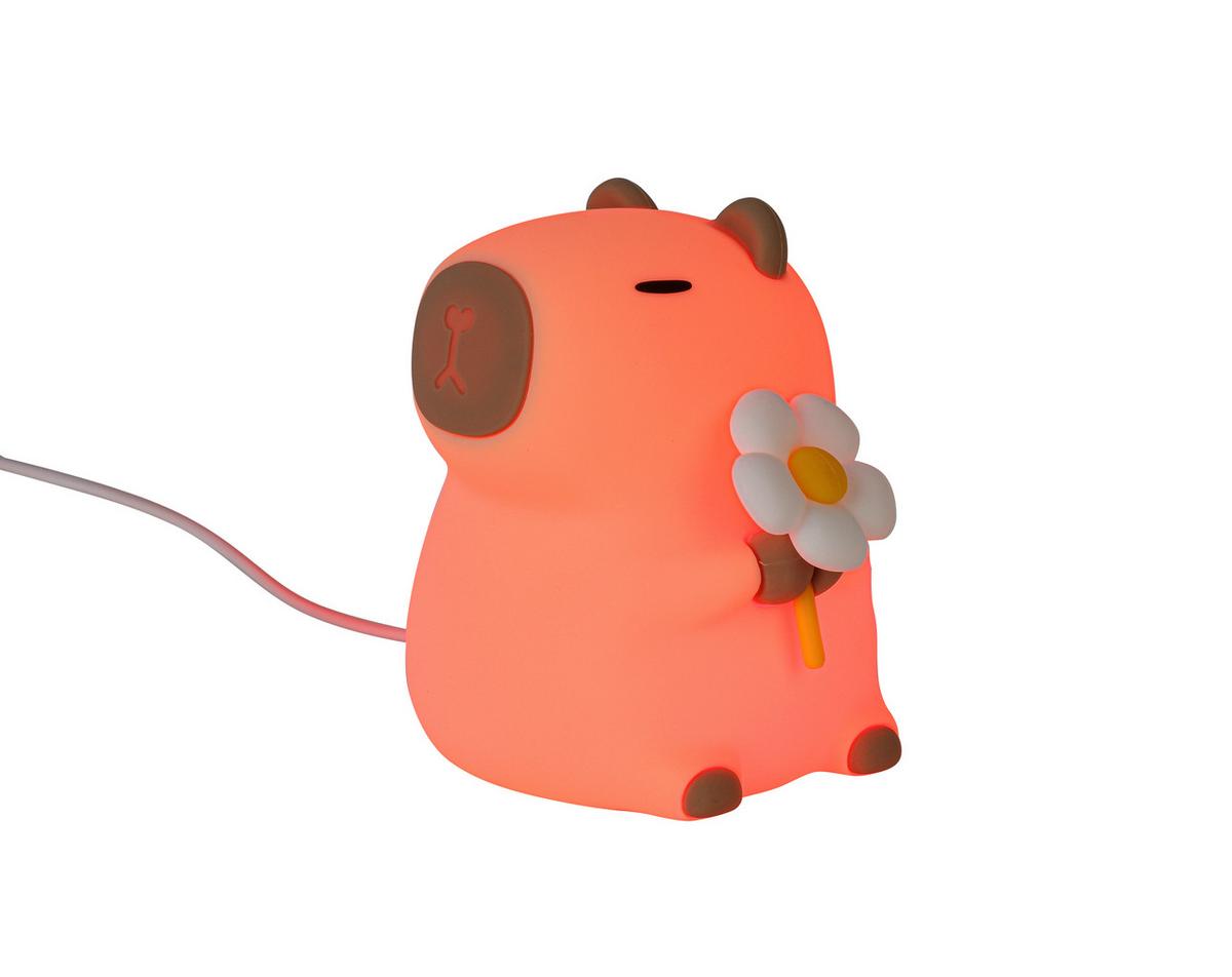 NOČNÍ SVĚTLO CAPYBARA - krémová, Moderní, plast (11/9,2/9cm) - Mömax