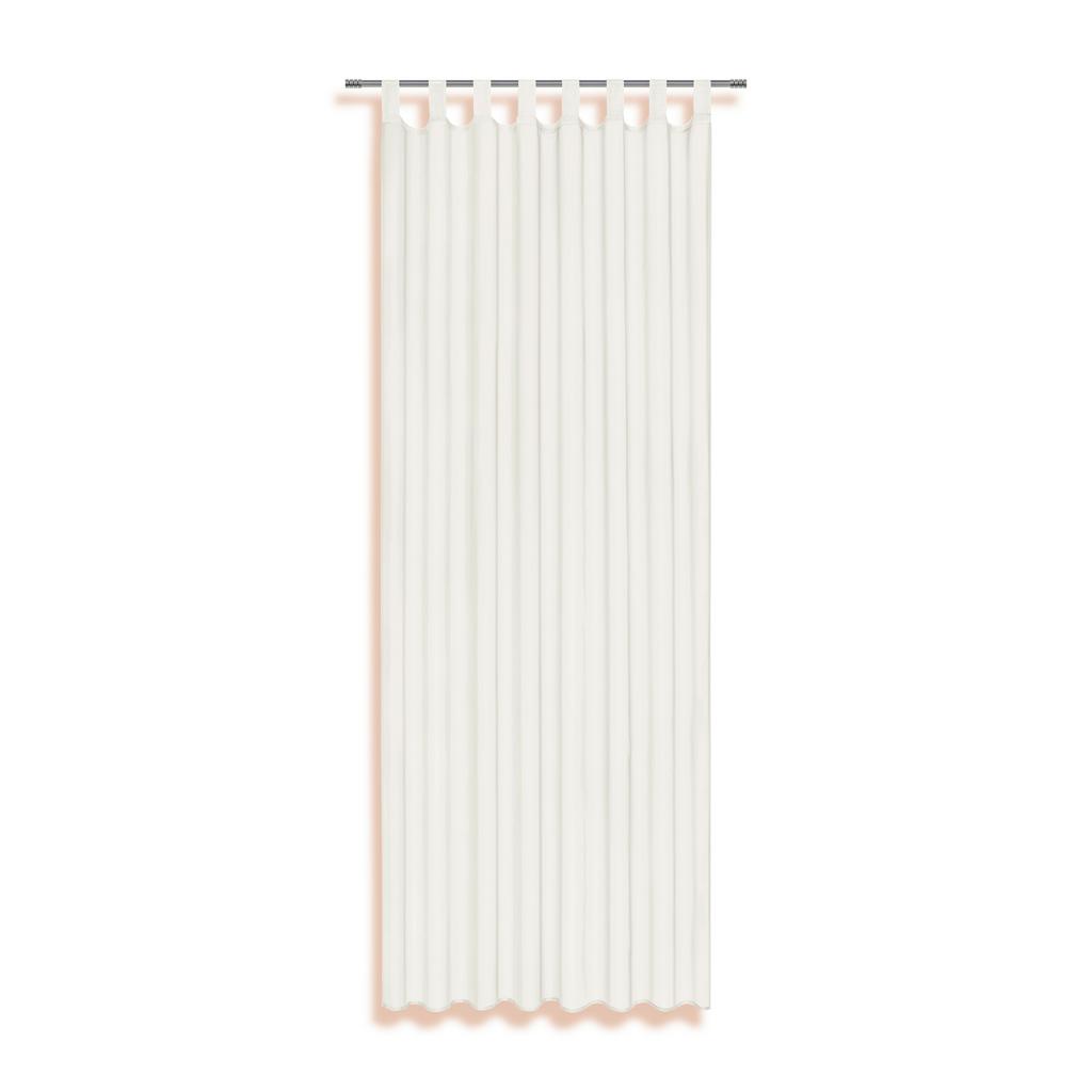 Vorhang Mit Schlaufen Und Band Utila 140x245 Cm Naturfarben