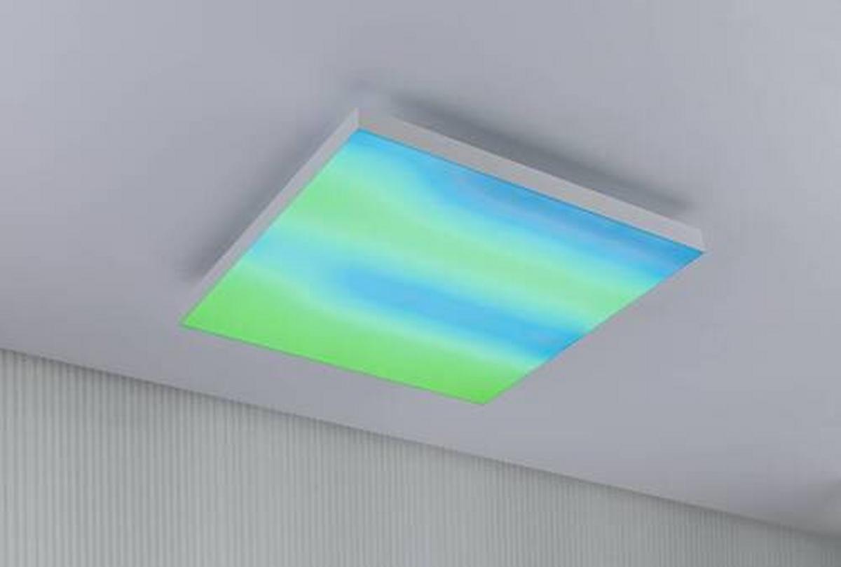 Led-paneel L: 45 Cm Dimmbar - Weiß, Basics, Metall (45/45/6,4cm) - Paulmann