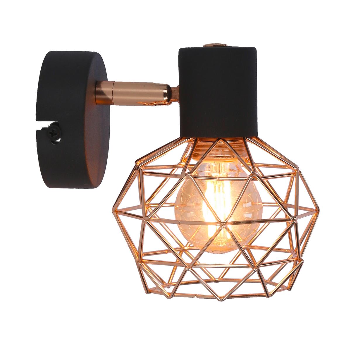 Strahler 91-66329 - Schwarz, KONVENTIONELL, Metall (11/13/17cm)