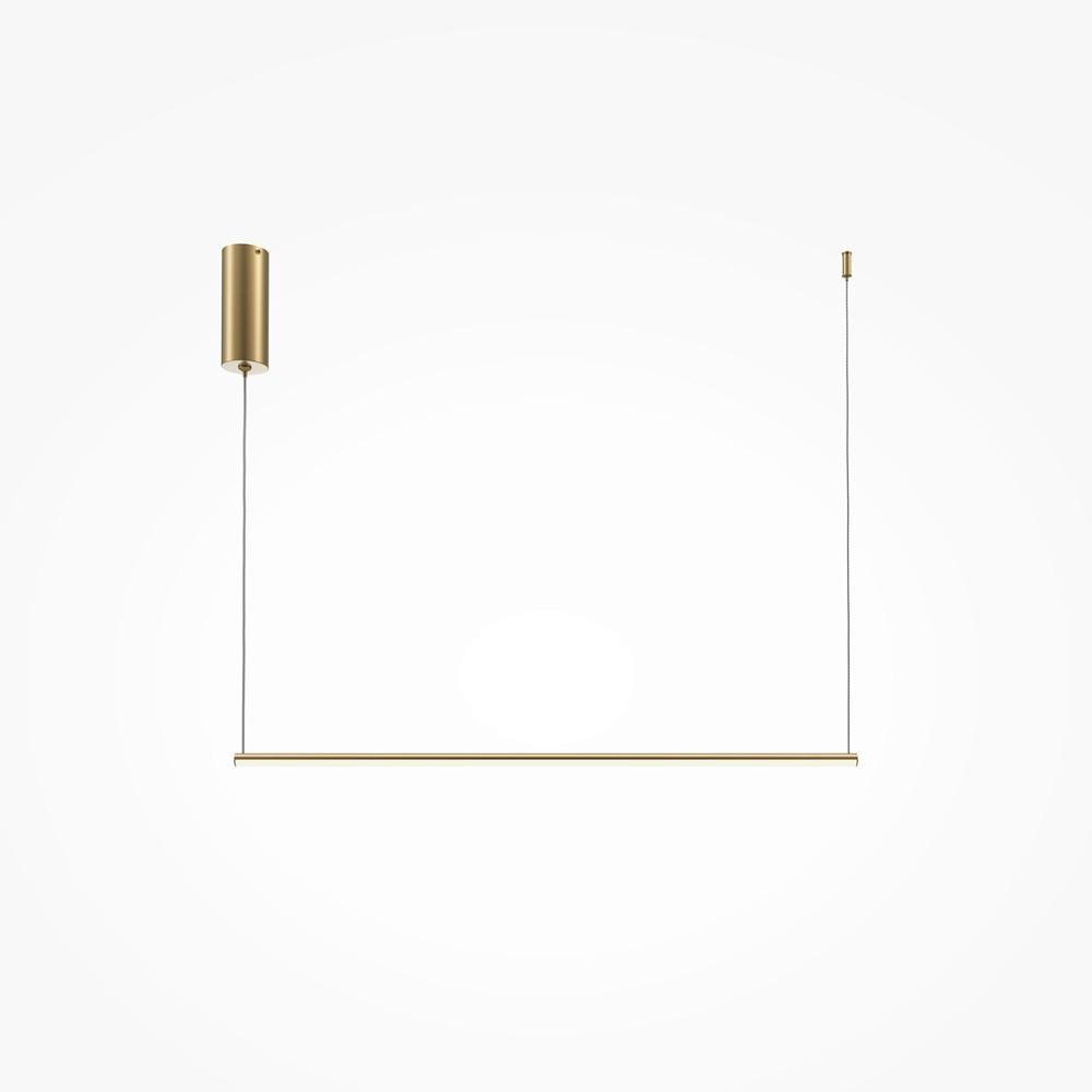 Pendelleuchte Halo - Messingfarben, MODERN, Metall (80/1,7/36,7cm) - MAYTONI