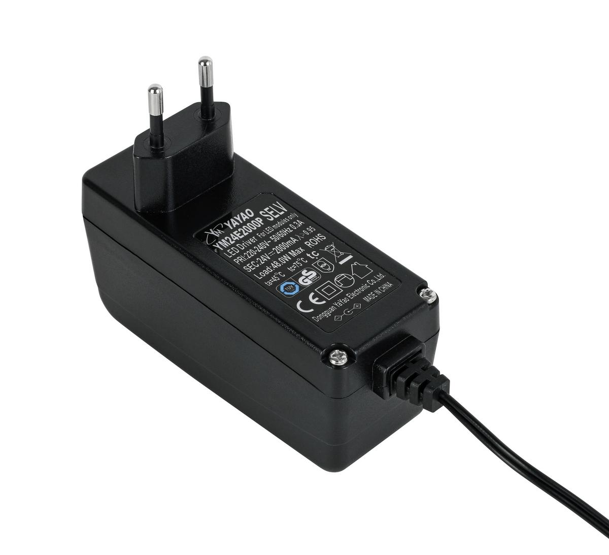 Led-stehleuchte Kui - Champagner/Schwarz, MODERN, Kunststoff/Metall (26/150,5cm)