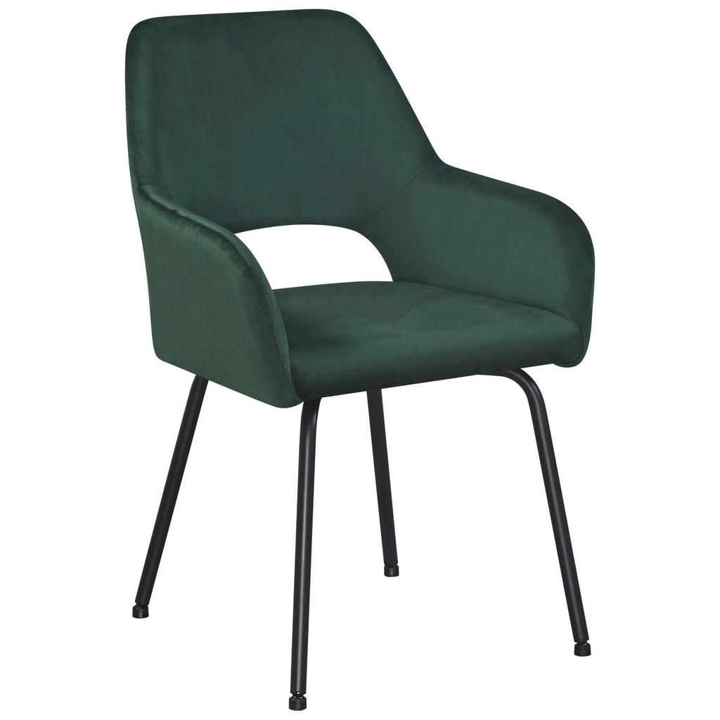 Armlehnstuhl Jonny Cord Moosgrün, B: 58 Cm