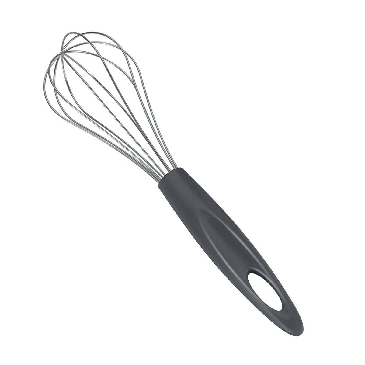 Schneebesen Edelstahl Malcolm L: ca. 25 cm - Basics, Metall (5,5cm) - Metaltex