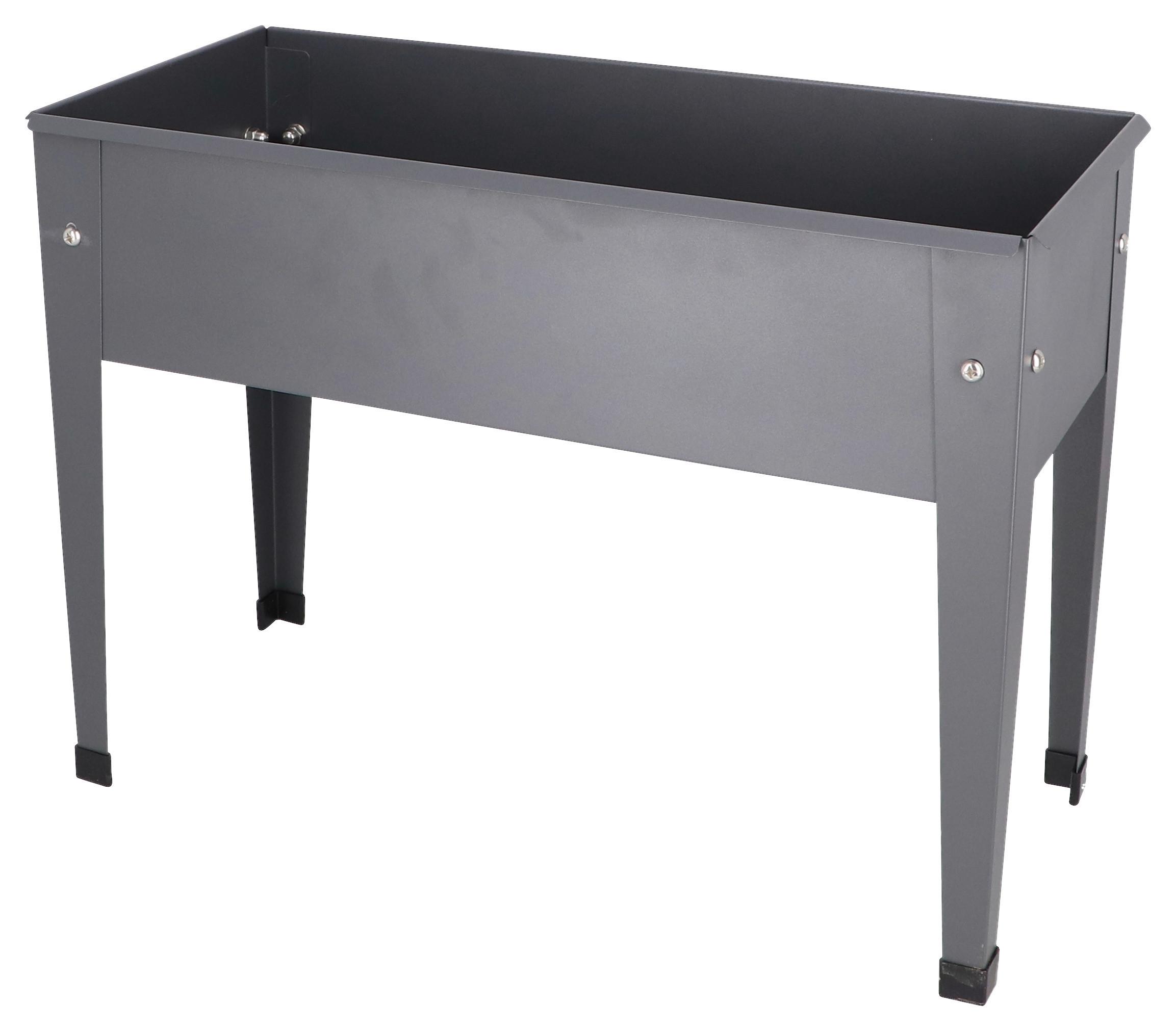 Hochbeet Kurt Grau - Anthrazit, Basics, Metall (62/29/45cm)