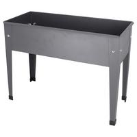 Hochbeet Kurt Grau - Anthrazit, Basics, Metall (62/29/45cm)