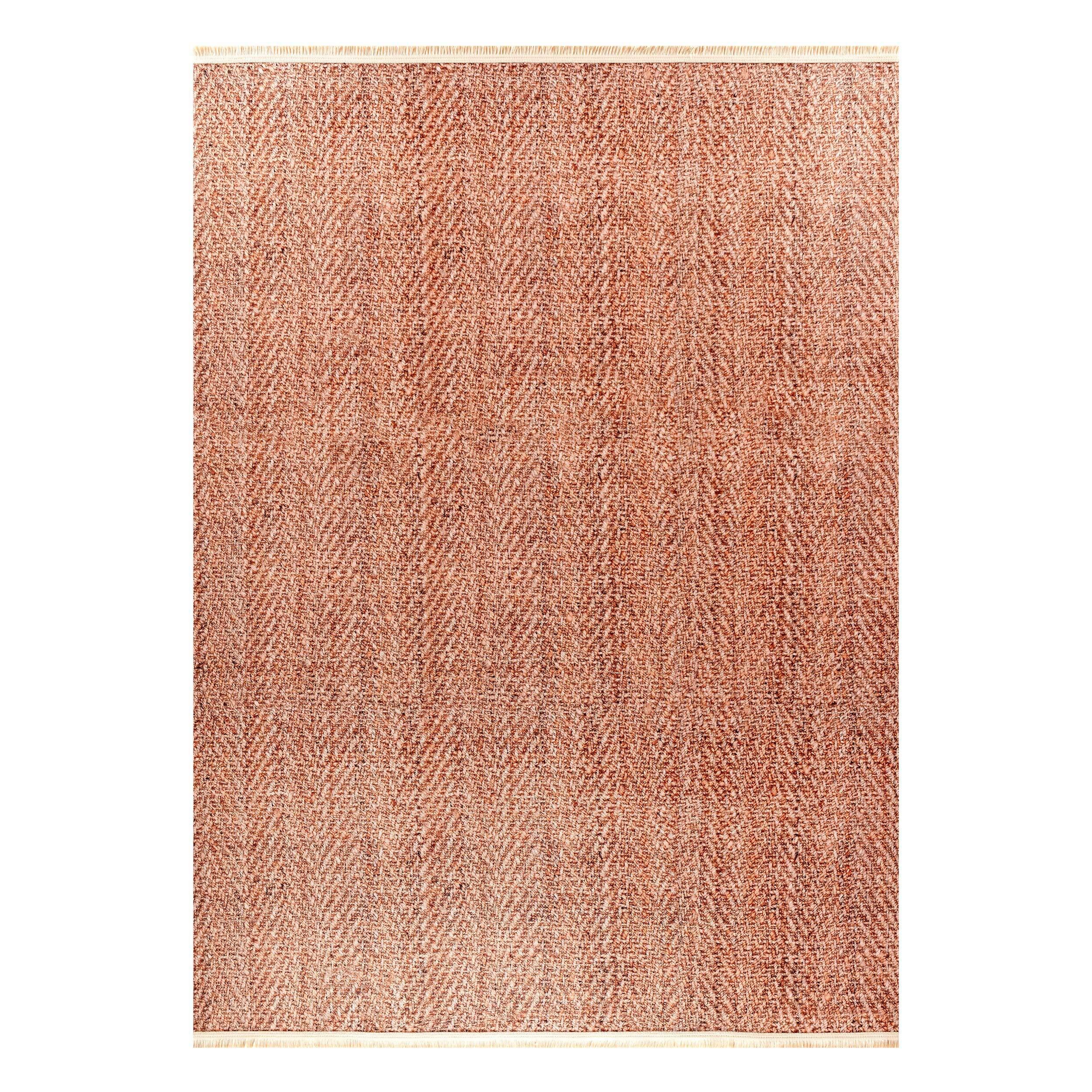 Webteppich Beige Krissy 120x170 cm - Beige, KONVENTIONELL, Textil (120/170cm)
