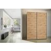 Schwebetürenschrank Subito - Eiche Artisan, MODERN, Holzwerkstoff (136/197/61cm) - Rauch Möbel