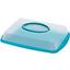 Kuchentransportbox Jordan - Blau/Transparent, KONVENTIONELL, Kunststoff (43/31/9cm) - Ombra Kuchentransportbox Jordan - Blau/Transparent, KONVENTIONELL, Kunststoff (43/31/9cm) - Ombra