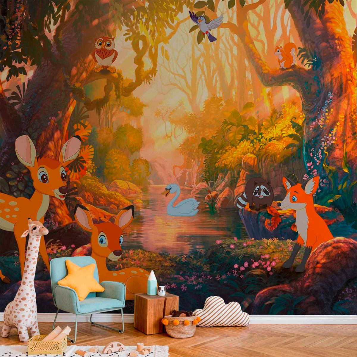 Fototapete Multicolor B: 350 Cm - Multicolor, Basics, Textil (350/245cm) - artgeist