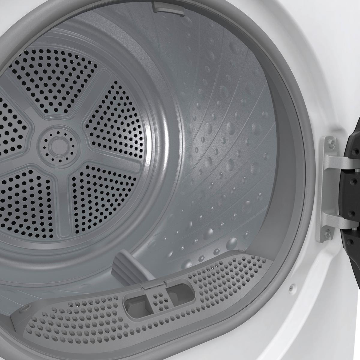 Wärmepumpentrockner D2HNE7D/AT Füllmenge ca. 7 kg, EEKL: D - Weiß, Basics, Kunststoff/Metall (59,5/84,5/51cm) - Gorenje