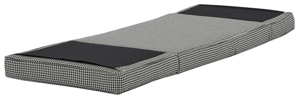 Schlafsessel Luc - Schwarz/Weiß, MODERN, Textil (74/61,5/80cm) - MID.YOU