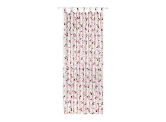 Kombivorhang Rosmarie - Rosa/Weiß, ROMANTIK / LANDHAUS, Textil (140/255cm) - James Wood Kombivorhang Rosmarie - Rosa/Weiß, ROMANTIK / LANDHAUS, Textil (140/255cm) - James Wood