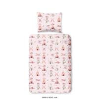 Kinderbettwäsche Boho Rosa 100x135 Cm - Rosa, ROMANTIK / LANDHAUS, Textil (100/135cm)