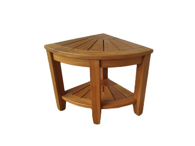 Gartenbeistelltisch Gardu - Braun, Basics, Holz (40/40/44cm) - Gardenson