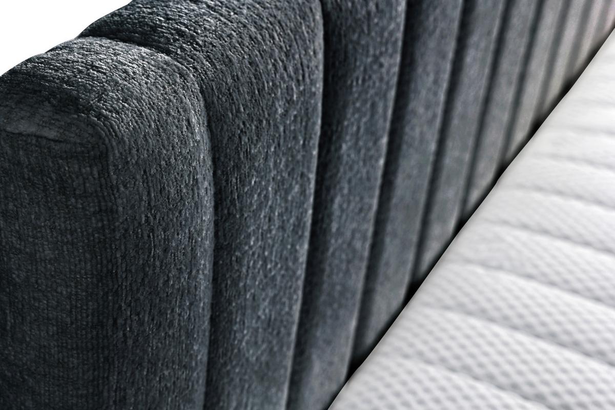 Schlafsofa Roma - Schwarz, Design, Textil (212/83/99cm) - MID.YOU