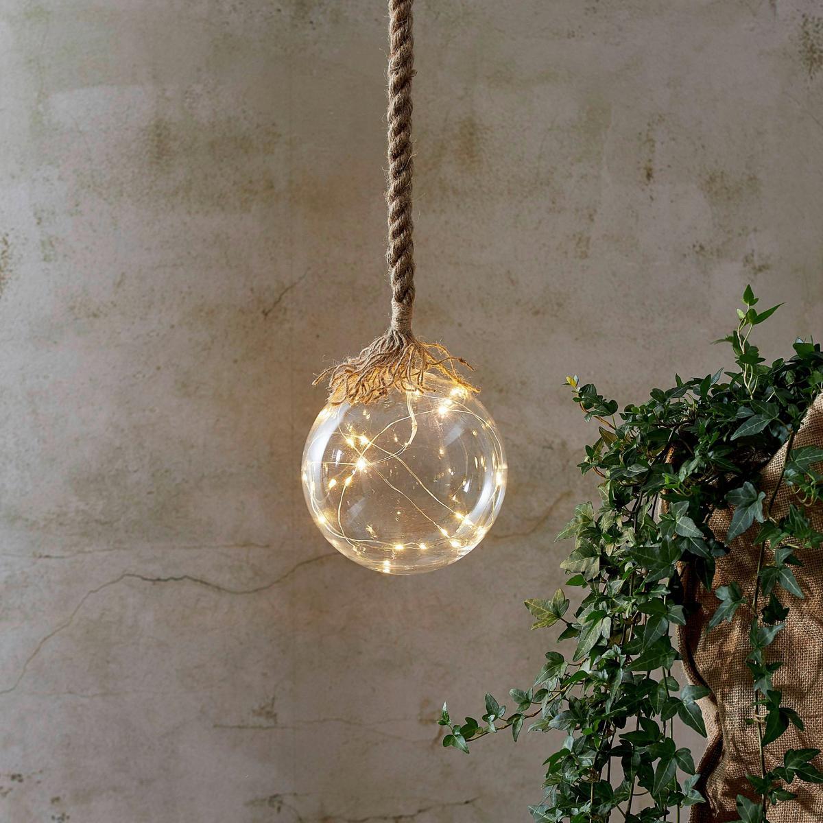 Led-dekoleuchte 729-20_jutta - Transparent, Basics, Glas (15/200cm) - Eglo