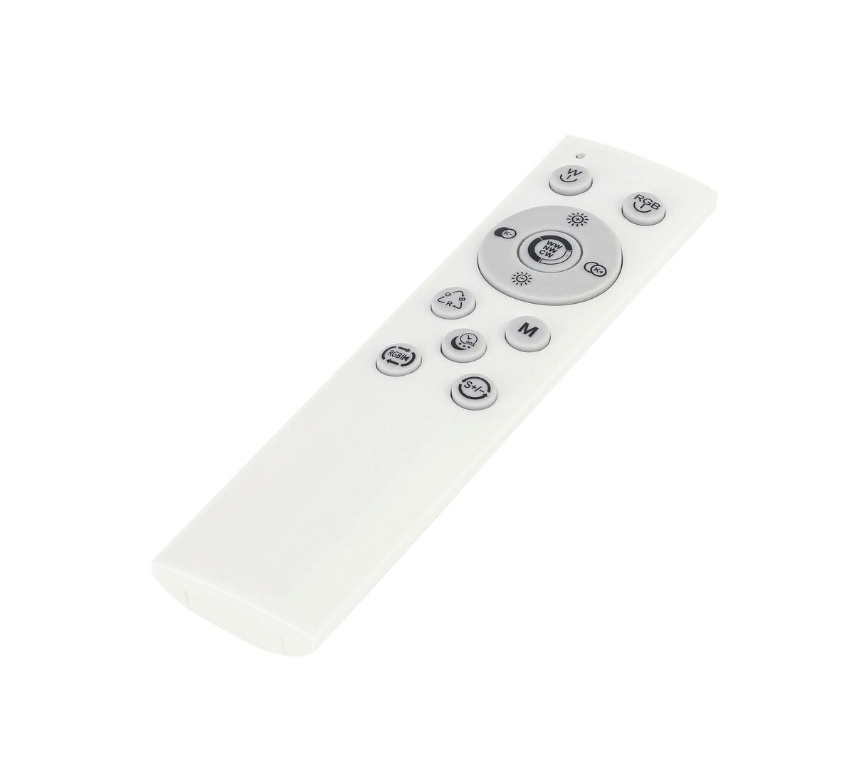 STROPNÉ LED SVIETIDLO FARBI - biela/chrómová, Modern, kov/plast (38/38/6cm) - Mömax