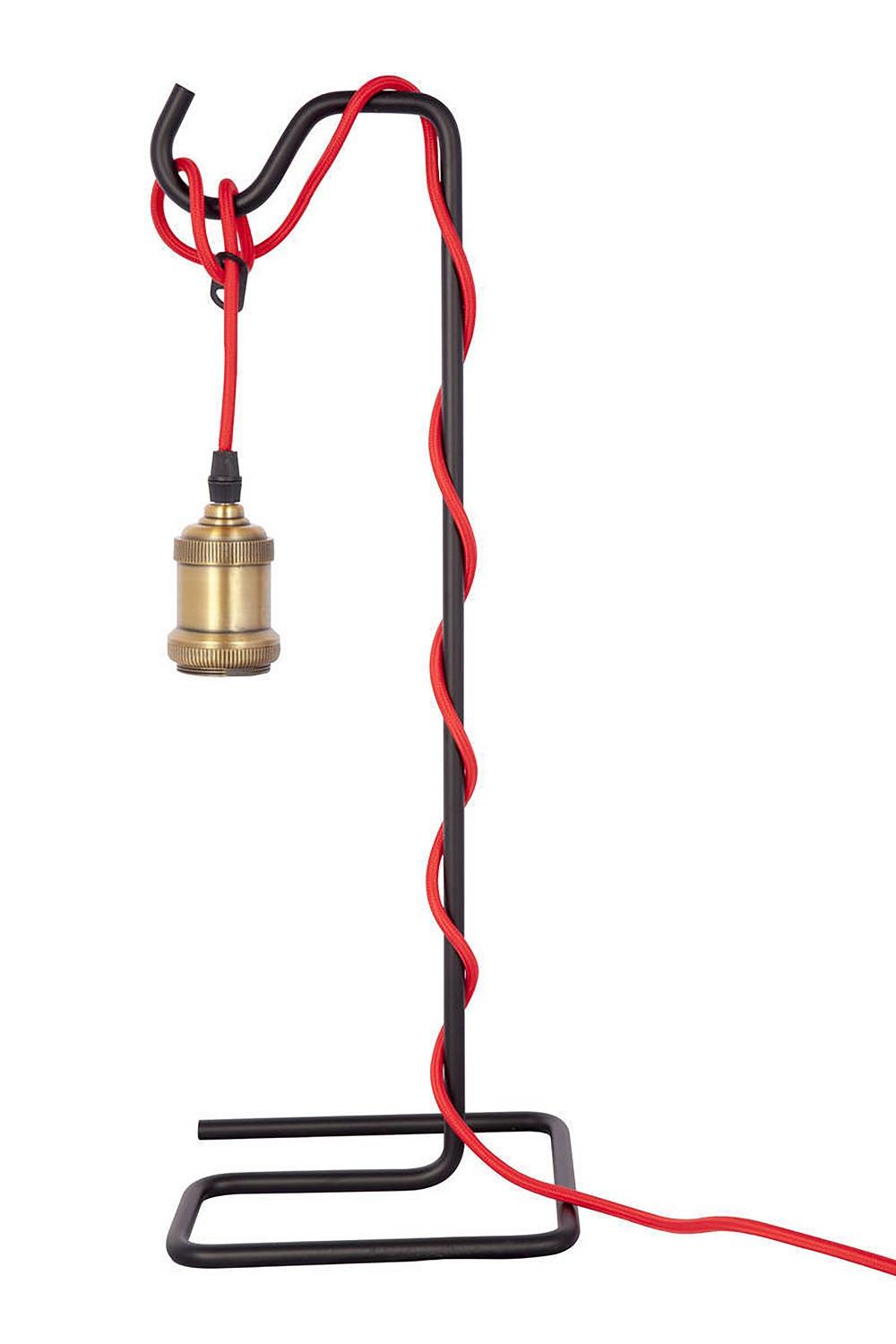 Tischlampe Musium Schwarz Eisengestell