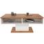 Konferenčný Stolík Ibiza - farby dubu/biela, Moderný, kompozitné drevo (115/47/65cm) Konferenčný Stolík Ibiza - farby dubu/biela, Moderný, kompozitné drevo (115/47/65cm)