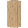 Eckschrank 71,5 cm Mulit Cabinet Eiche Artisan - Eiche Artisan, MODERN, Holzwerkstoff (71,5/71,5cm)