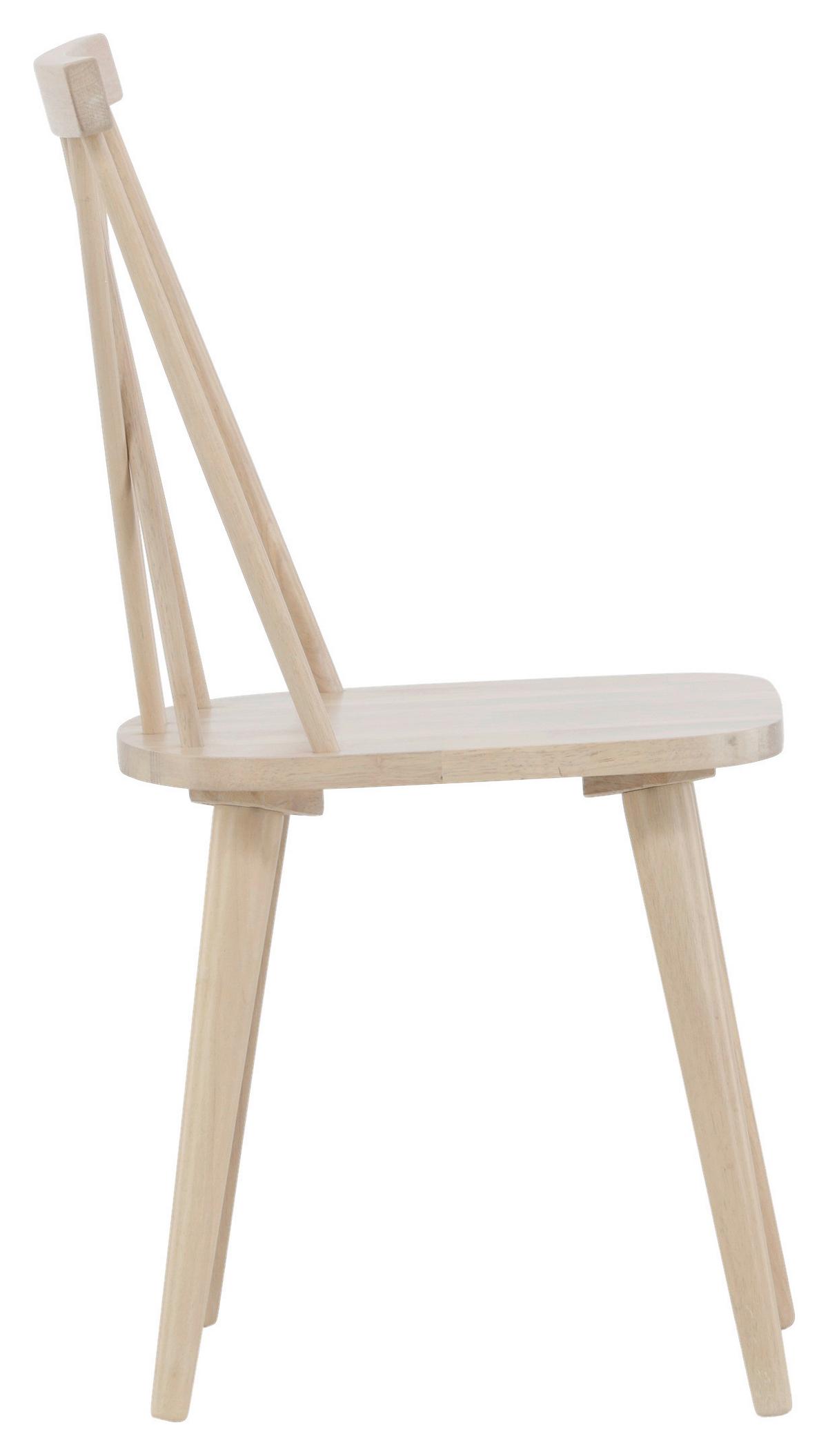 Stuhl-Set Mariette - Weiß, Design, Holz (43/88/50cm) - Livetastic