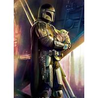 Fototapete Mandalorian Savior - Multicolor, Trend, Textil (200/280cm)