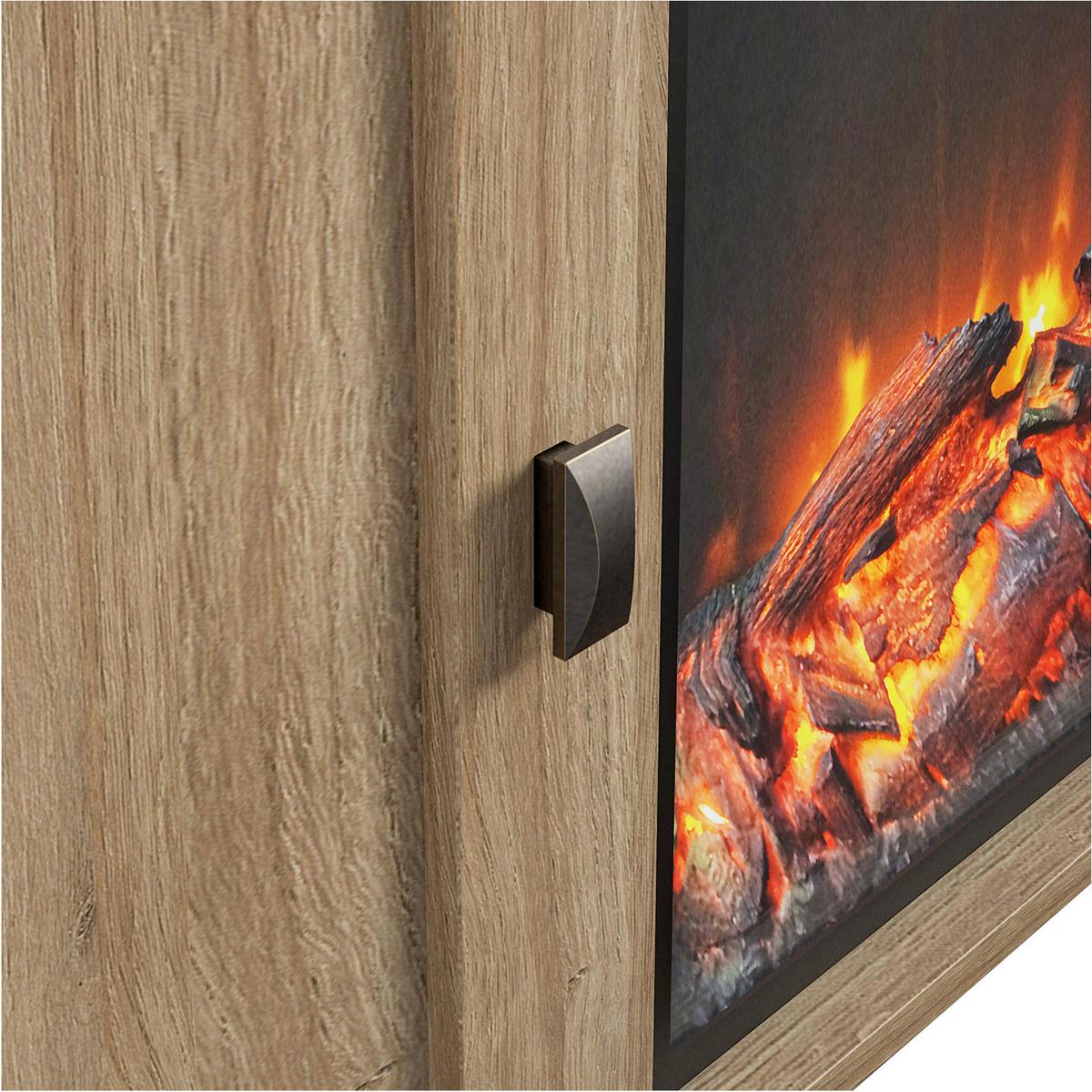 Lowboard Farmington Eichefarben B: 121cm - Eichefarben, Design, Holzwerkstoff (121/75/40cm) - MID.YOU