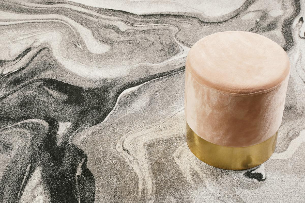 Webteppich Voyage Grau 80x150 Cm - Dunkelgrau/Hellgrau, KONVENTIONELL, Textil (80/150cm) - WECON HOME