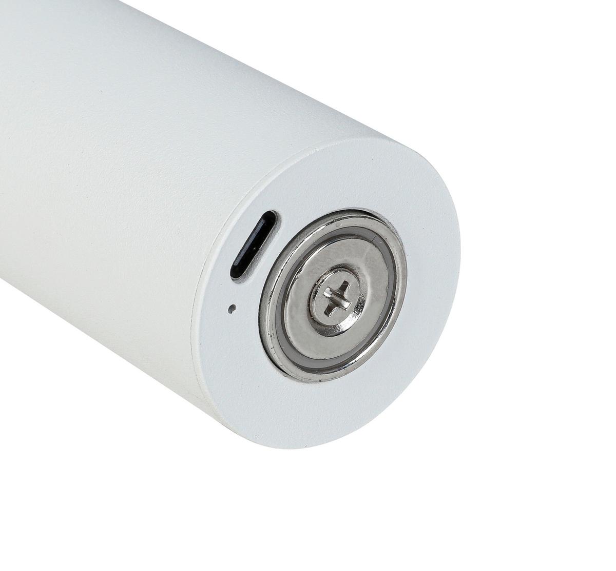 ZÁVĚSNÉ SVÍTIDLO SUSO - bílá, Moderní, kov/plast (3,8/3,8/150cm) - Mömax