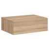 Nachkästchen Eichefarben H: 14 Cm Tajo - Eichefarben/Sonoma Eiche, MODERN, Holzwerkstoff (42/14/30cm) - Livetastic