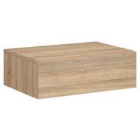 Nachkästchen Eichefarben H: 14 cm Tajo - Eichefarben/Sonoma Eiche, MODERN, Holzwerkstoff (42/14/30cm) - Livetastic