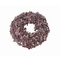 Hortensienkranz dk'violett DM ca. 50 cm - Violett, MODERN, Kunststoff (50cm)