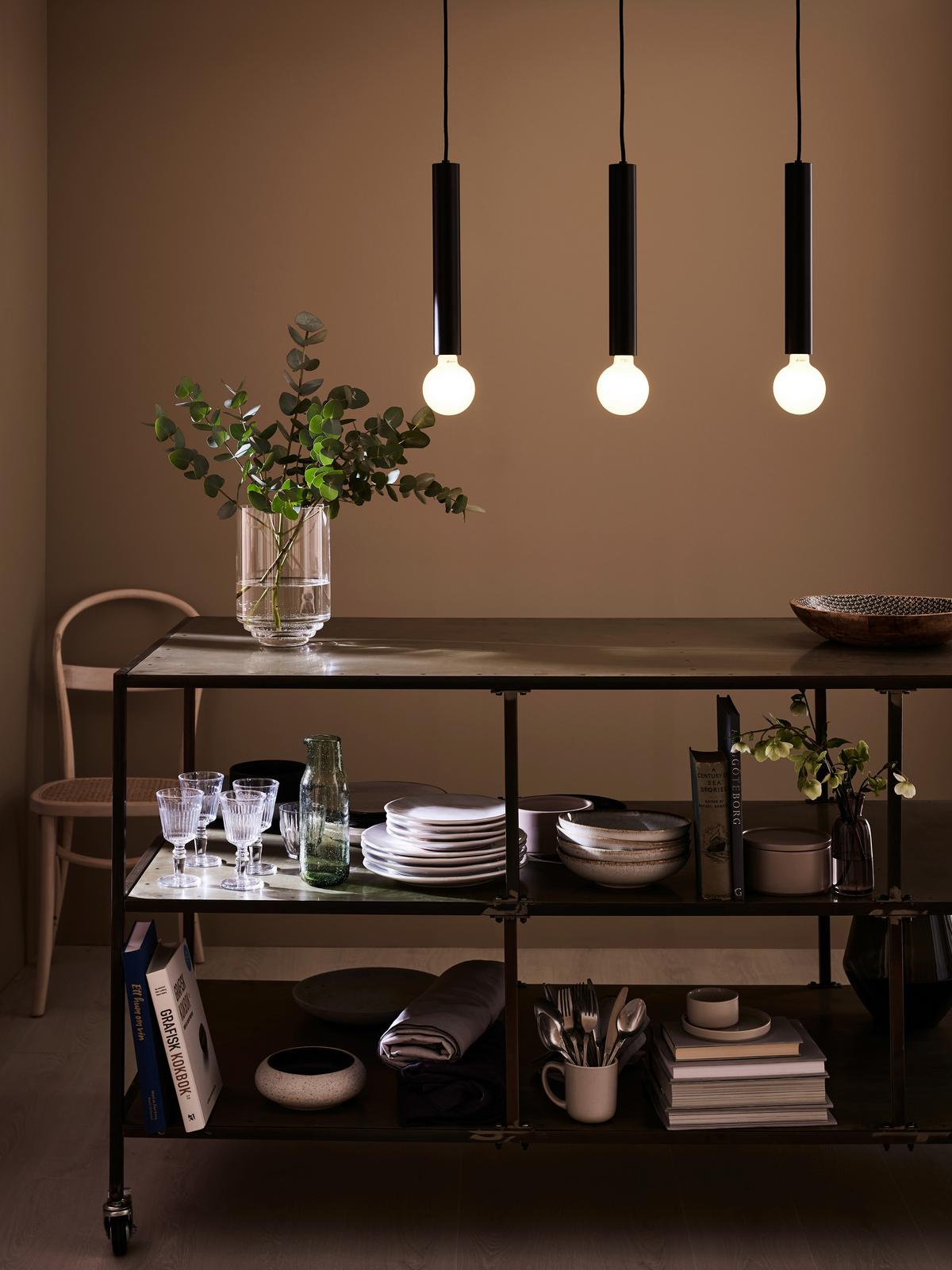 Hängeleuchte Sencillo 108262 - Schwarz, Design (75/5/35,5cm) - Markslöjd