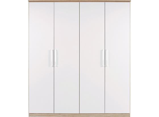 Ruhásszekrény Wien - tölgy színű/fehér, konvencionális, faanyagok (181/212/56cm) Ruhásszekrény Wien - tölgy színű/fehér, konvencionális, faanyagok (181/212/56cm)