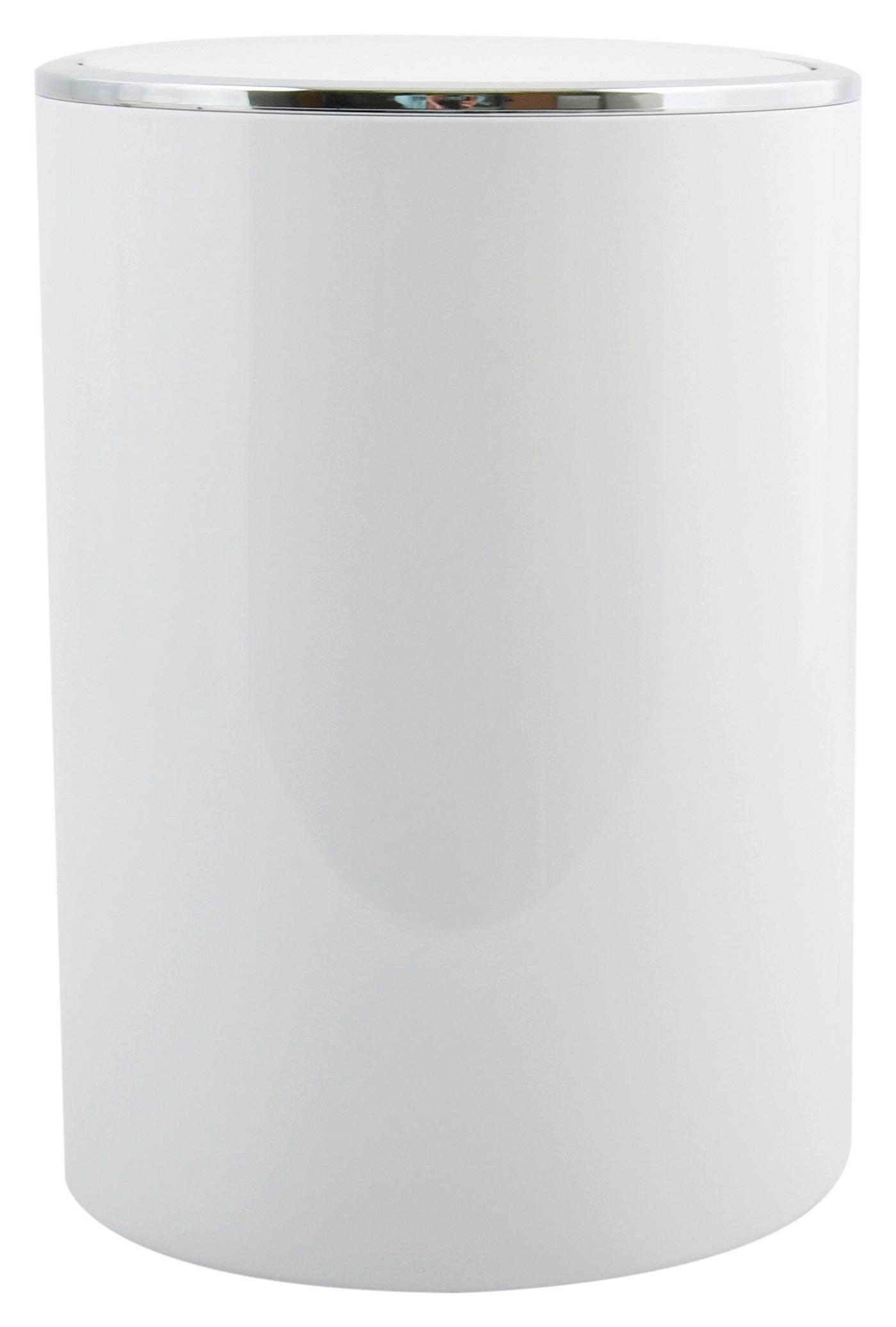 Abfallsammler Kamaka - Weiß, KONVENTIONELL, Kunststoff (19/24,2cm) - Spirella