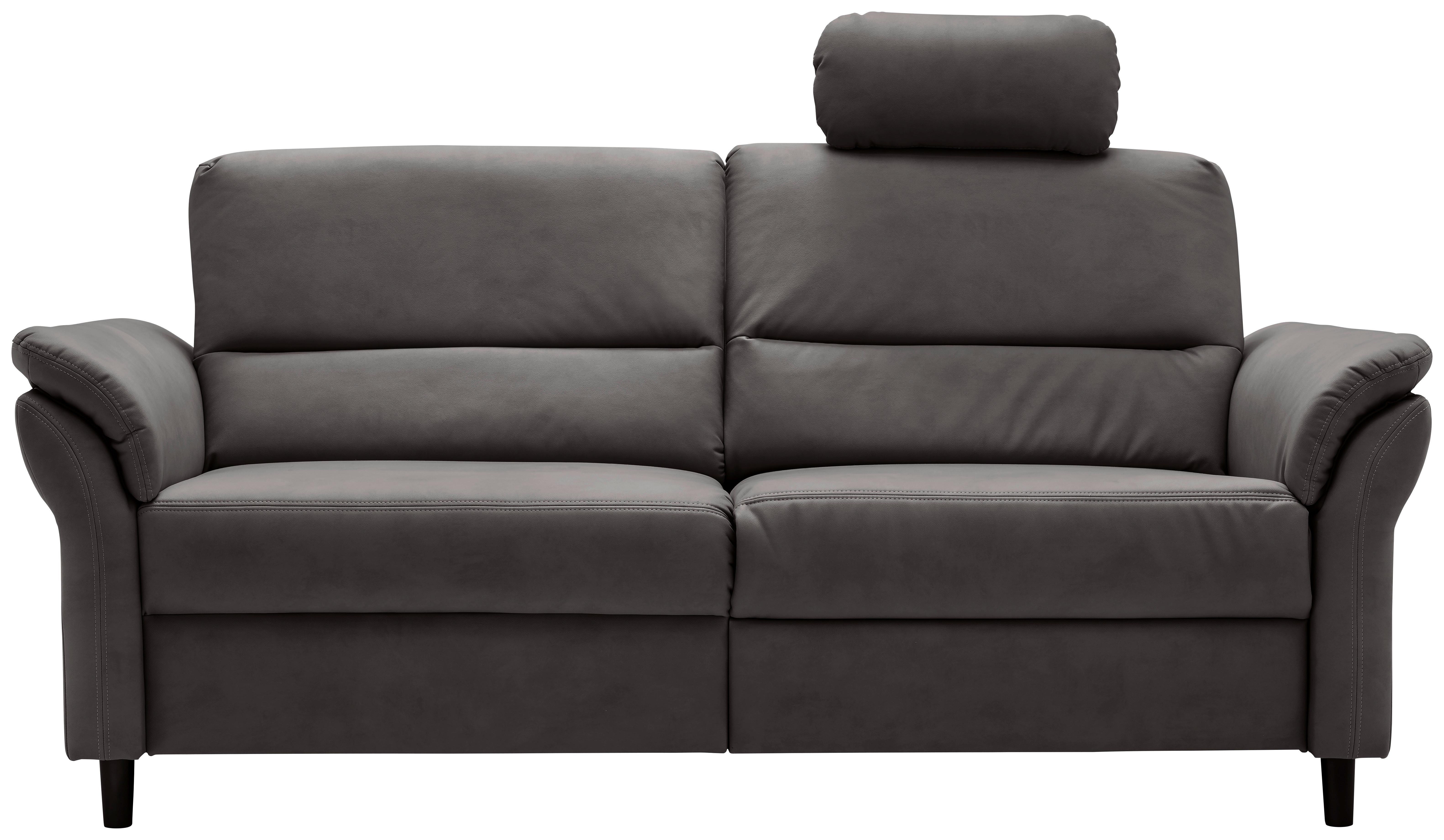 3-Sitzer-Sofa Cavoli, Anthrazit B: 192 cm - Anthrazit/Schwarz, MODERN, Textil (192/90/89cm) - Livetastic