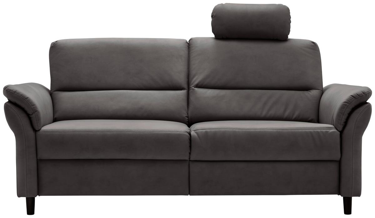 3-Sitzer-Sofa Cavoli, Anthrazit B: 192 cm - Anthrazit/Schwarz, MODERN, Textil (192/90/89cm) - Livetastic