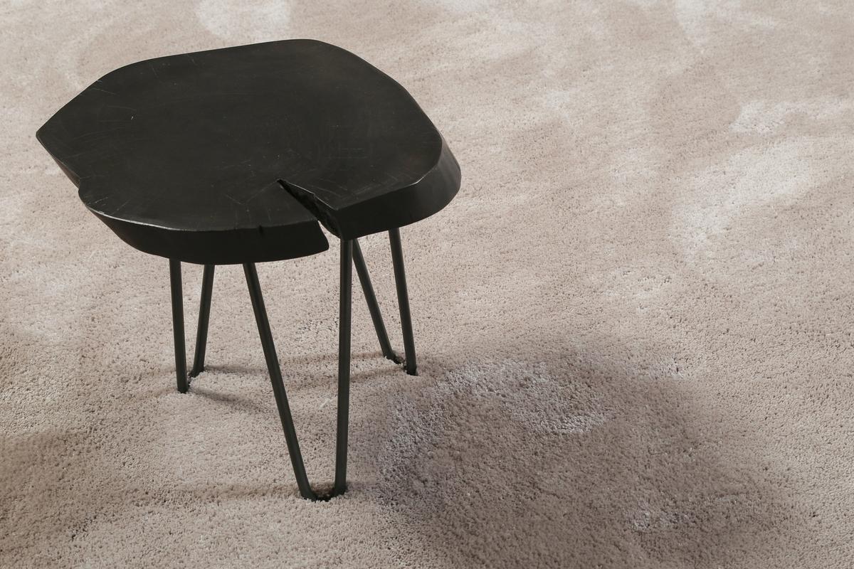 Hochflorteppich Relaxx Grau, 120 Cm - Grau, KONVENTIONELL, Textil (120cm) - Esprit