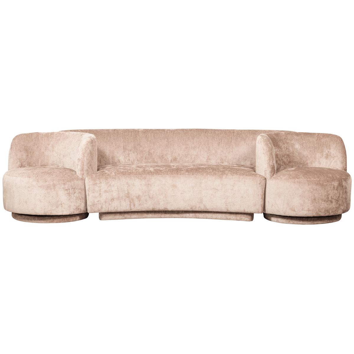Bigsofa Popular Naturfarben B: 290 Cm - Naturfarben, Design, Textil (290/72/97cm) - Livetastic
