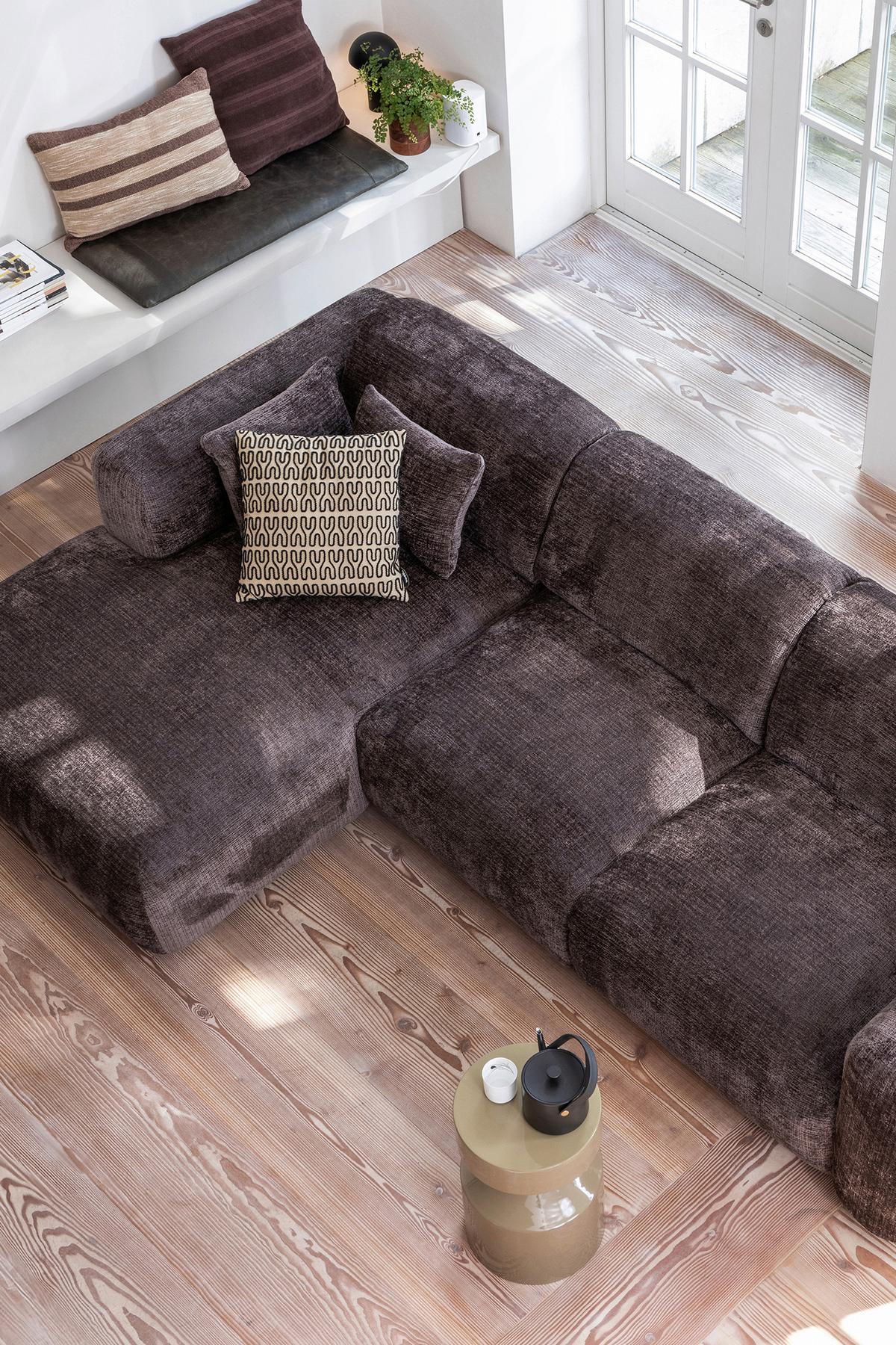 Beistelltisch Ferry Braun B: 30 cm - Braun, Design, Metall (30/30/47cm) - Livetastic