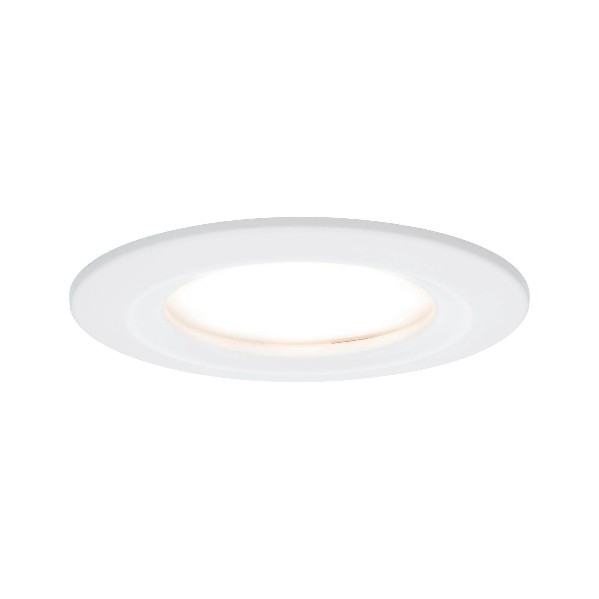 LED-Deckenleuchte Ø 7,8 cm 1-Flammig, Rund - Weiß, Basics, Metall (7,8cm) - Paulmann