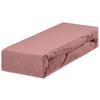 Spannleintuch Alaska - Mauve, KONVENTIONELL, Textil (90/200cm) - Ondega