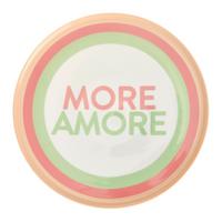 Talíř na pizzu CANDY COLORS - bílá/světle zelená, Moderní, keramika (31/2,4cm) - Mömax