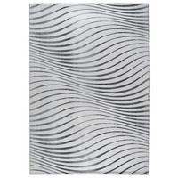 Fellteppich Veronika Grau/Weiß 80x150 cm - Weiß/Grau, ROMANTIK / LANDHAUS, Textil (80/150cm) - James Wood