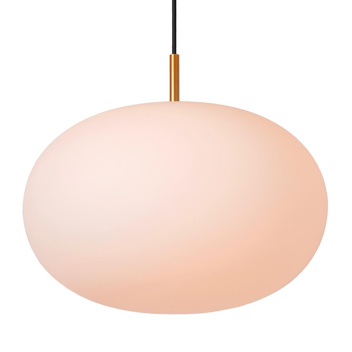 Hängeleuchte Goldfarben D: 38 cm 22w - Goldfarben, KONVENTIONELL, Glas/Metall (38/155cm)