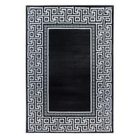 Flachwebteppich Parma - Schwarz, Design, Textil (240/340cm) - Novel